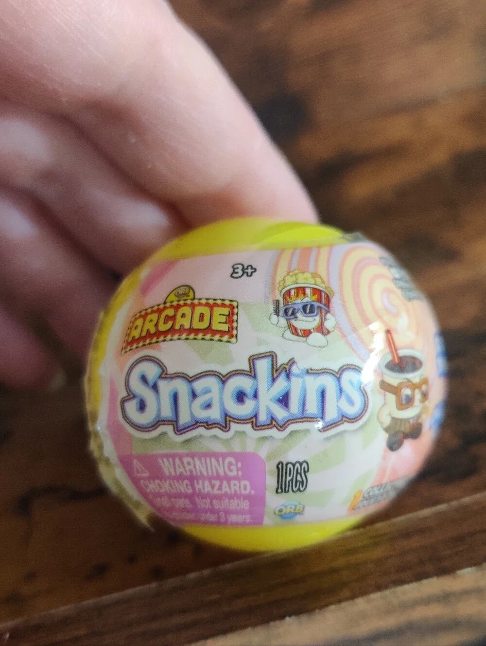 Arcade Snackins Mini Figurines Slushie Popcorn Soda Cup Set pencil toppers blind